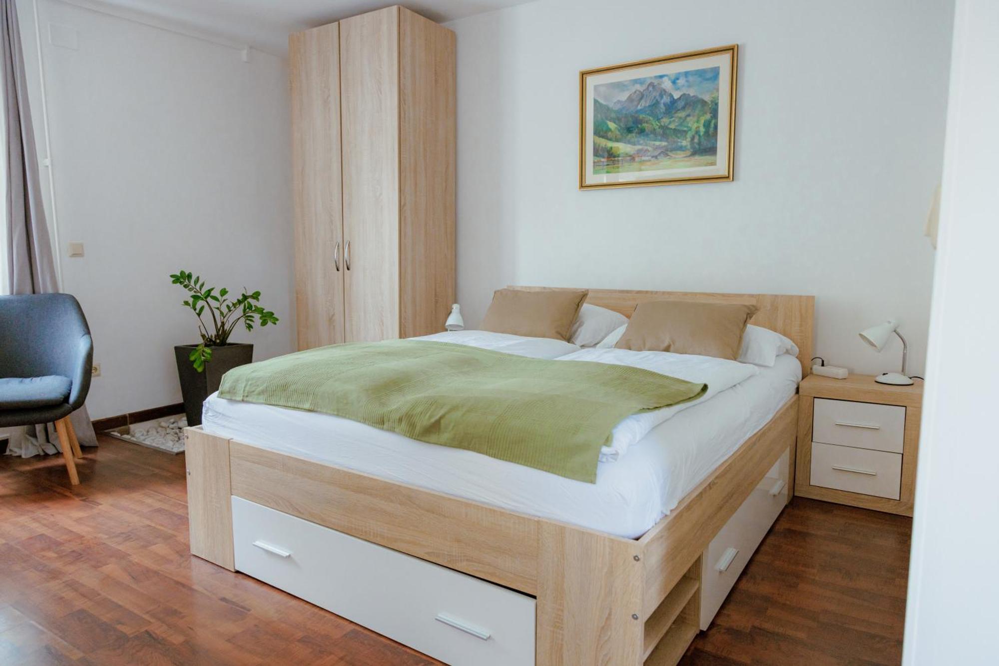 Bridge Apartments Ljubljana Szoba fotó
